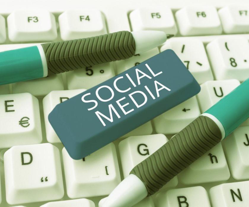 Conceptual,Caption,Social,Media.,Business,Showcase,Online,Communication,Channel,Networking