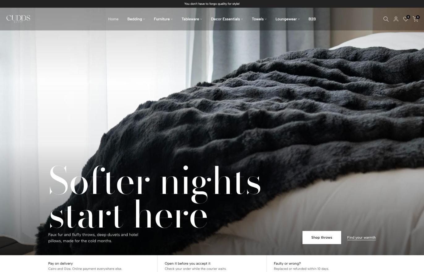 Cudds store redesign